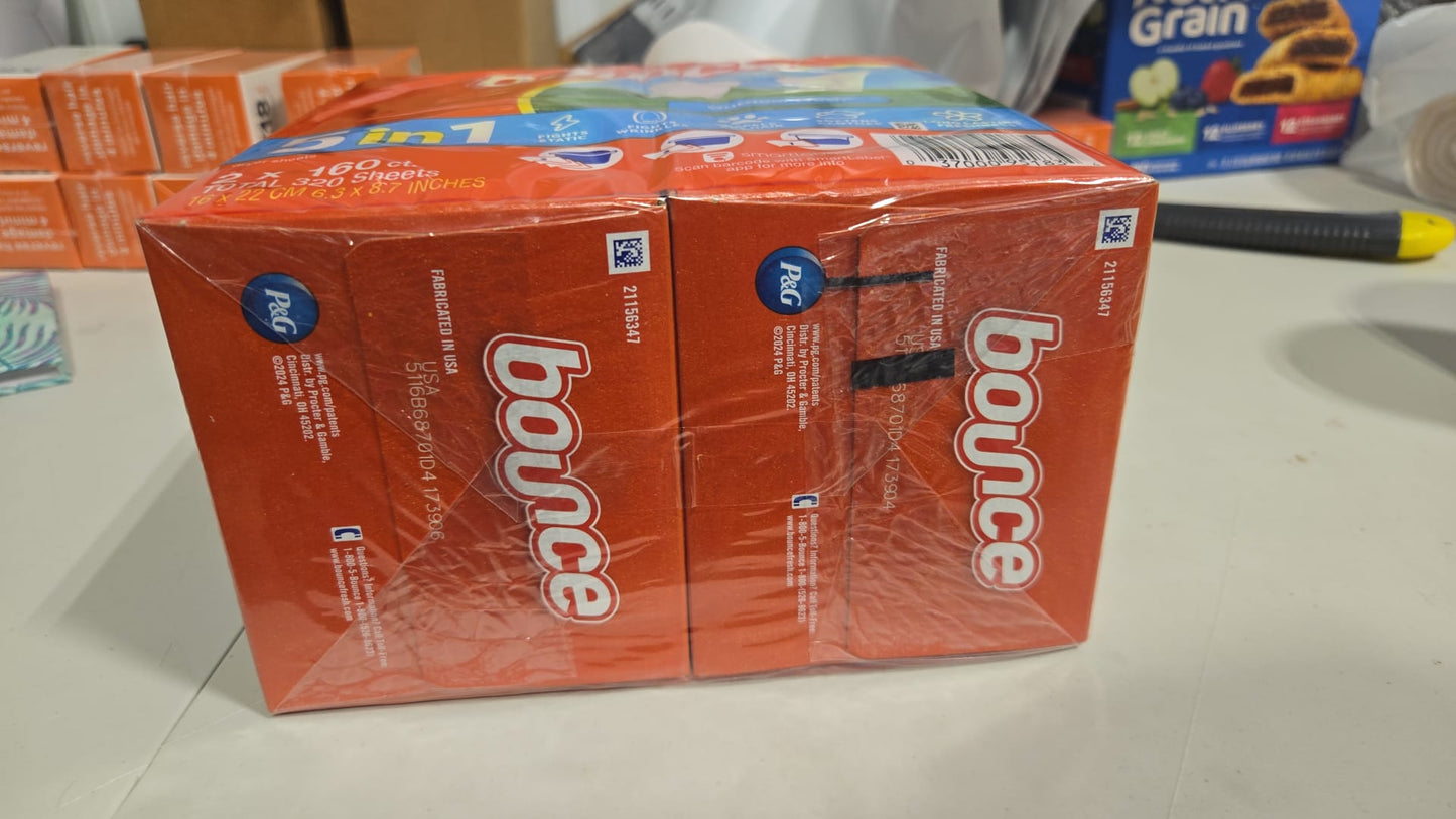 Bounce Dryer Sheets, Outdoor Fresh, 320 Sheets